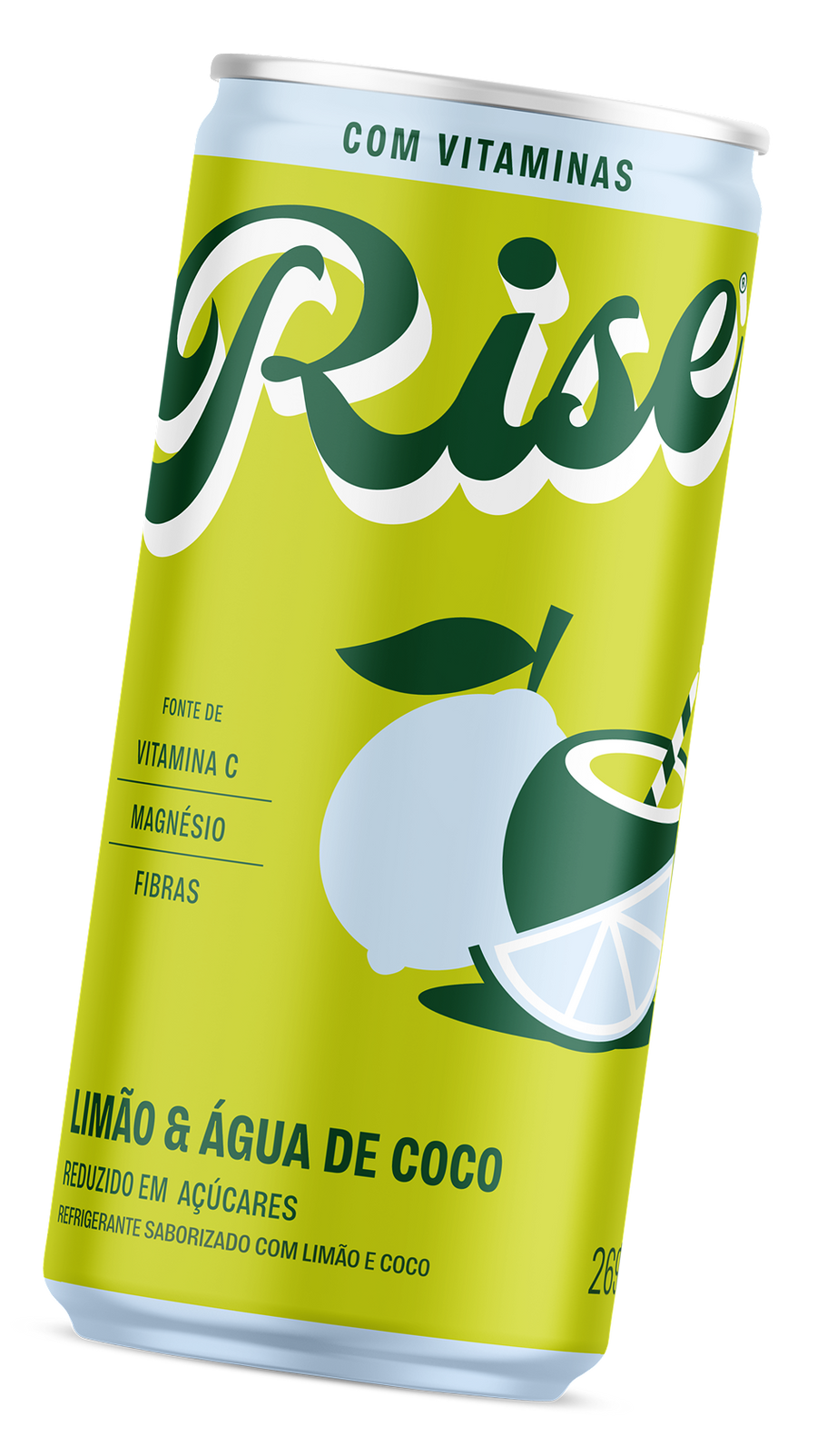 Lata Rise Limão e Água de Coco